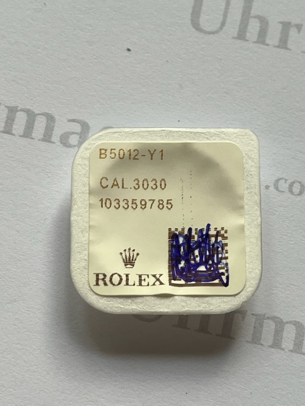 Rolex Cal. 3030-5012. Great wheel. NOS.