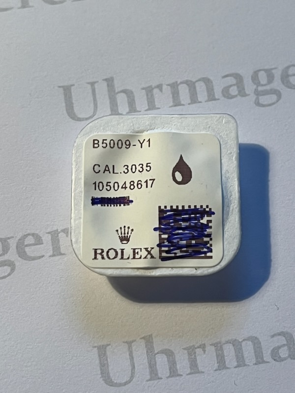 Rolex Cal. 3035-5009. Mainspring. NOS.