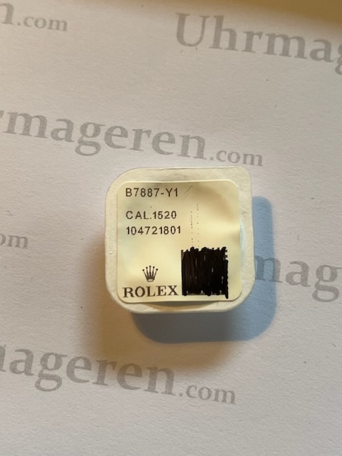 Rolex Cal. 1520-7887. Setting wheel.