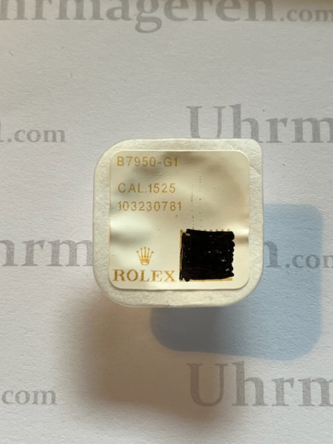 Rolex Cal. 1525-7950. Center wheel with cannon pinion. NOS.