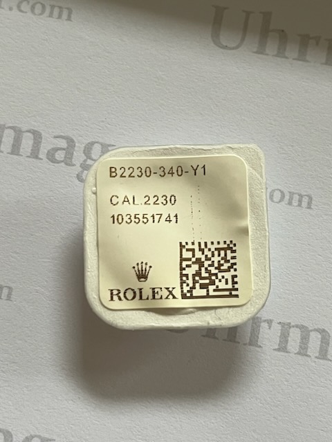 Rolex Cal. 2230-340. Third wheel. NOS.