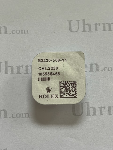 Rolex Cal. 2230-568. Rotor axle. NOS