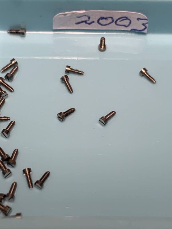 Omega 2003 Screw for barrel or train wheel bridge