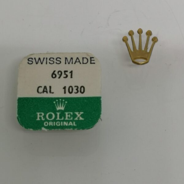 Rolex cal. 1030 - 6951 crown wheel core. NOS.