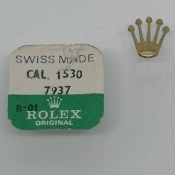 Rolex cal. 1530-7937 cap jewel for escape wheel - upper/lower. NOS.