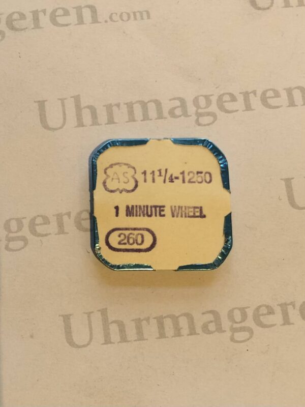 AS cal. 1250 part 260, minute wheel. NOS