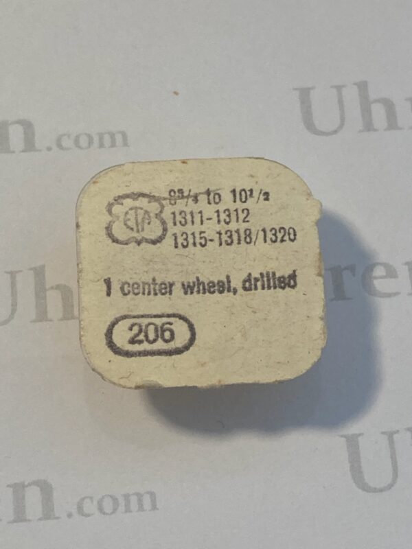 ETA Cal. 1311 part 206.