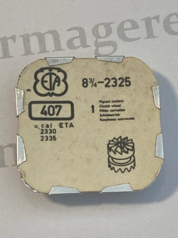ETA Cal. 2325 part 407.