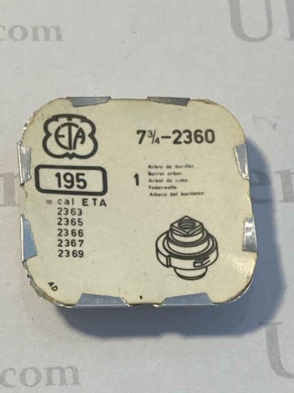 ETA Cal. 2360 part 195.