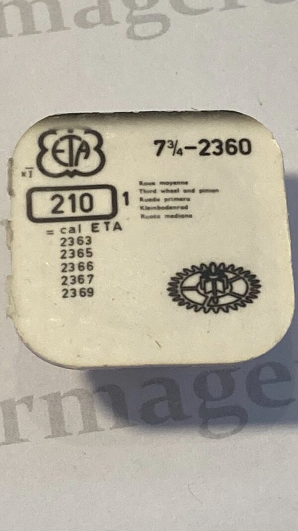 ETA Cal. 2360 part 210.