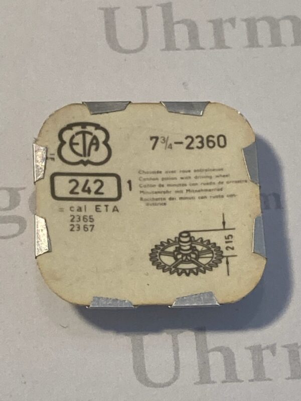 ETA Cal. 2360 part 242.