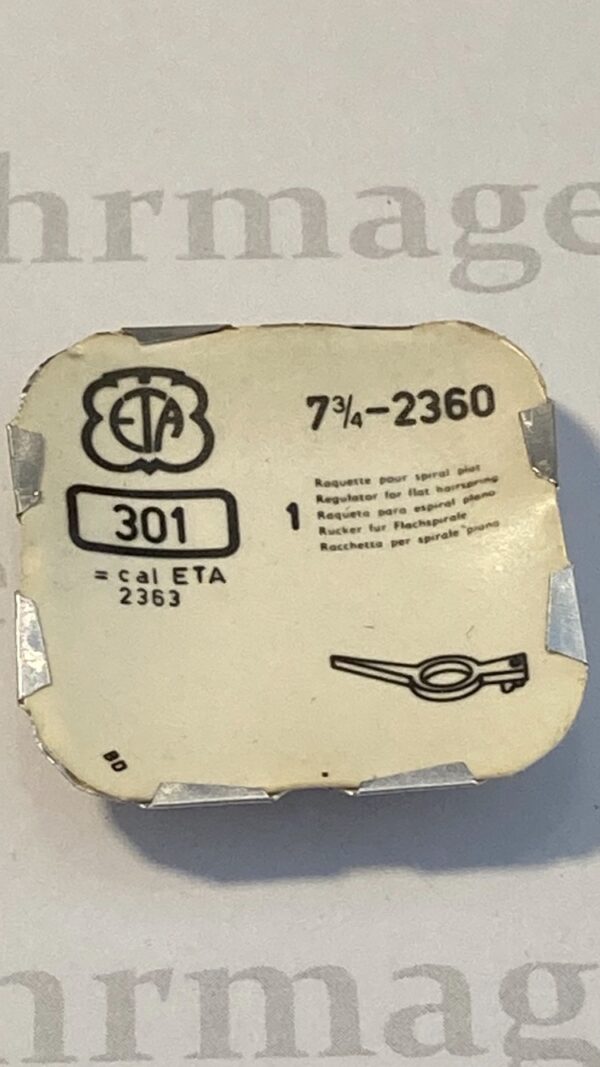 ETA Cal. 2360 part 301.