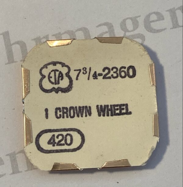 ETA Cal. 2360 part 420.
