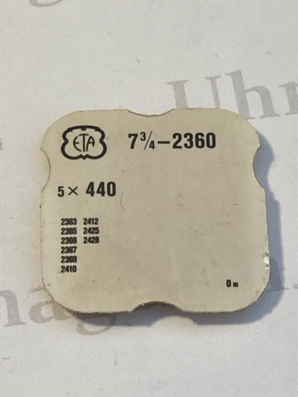 ETA Cal. 2360 part 440.