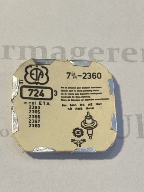 ETA Cal. 2360 part 724.