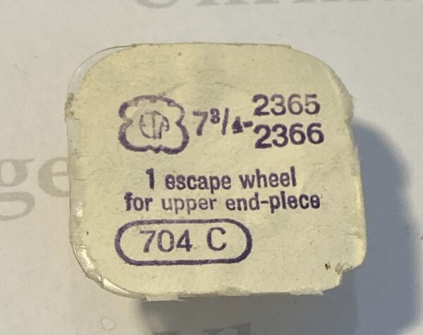 ETA Cal. 2365 part 704.