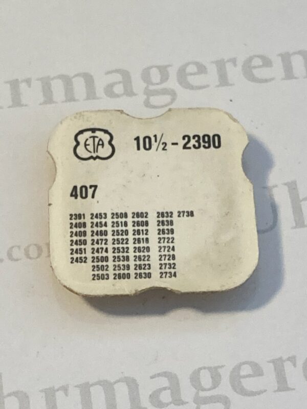 ETA Cal. 2390 part 407.