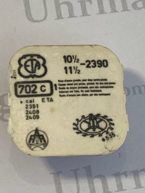 ETA Cal. 2390 part 702.