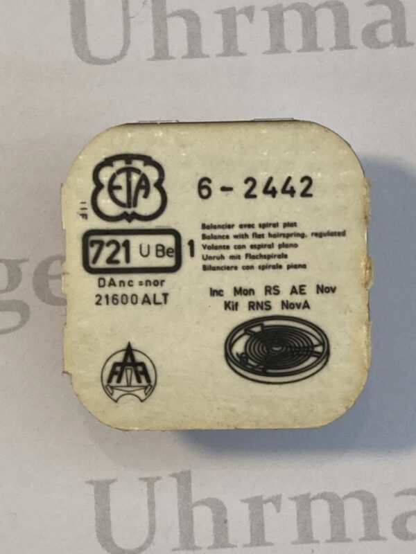 ETA Cal. 2442 part 721.