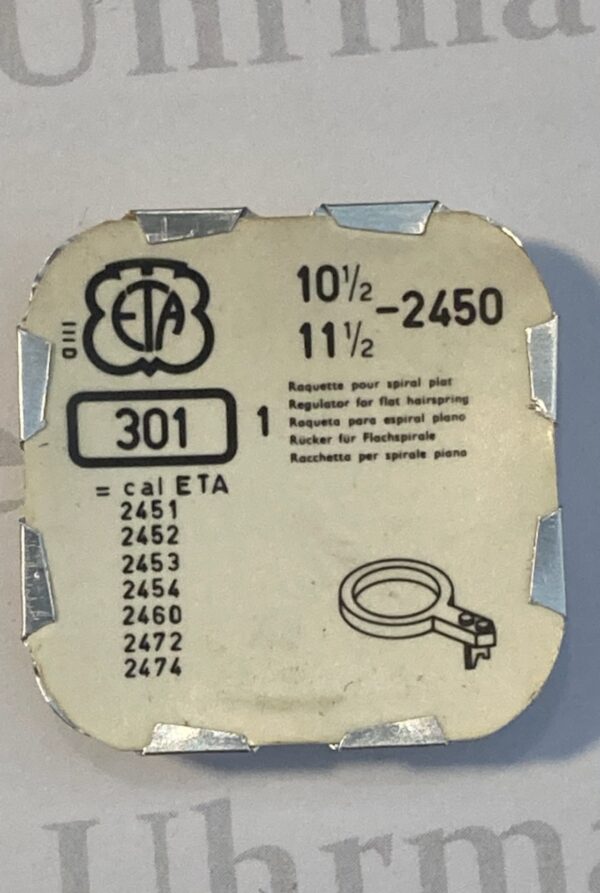 ETA Cal. 2450 part 301.