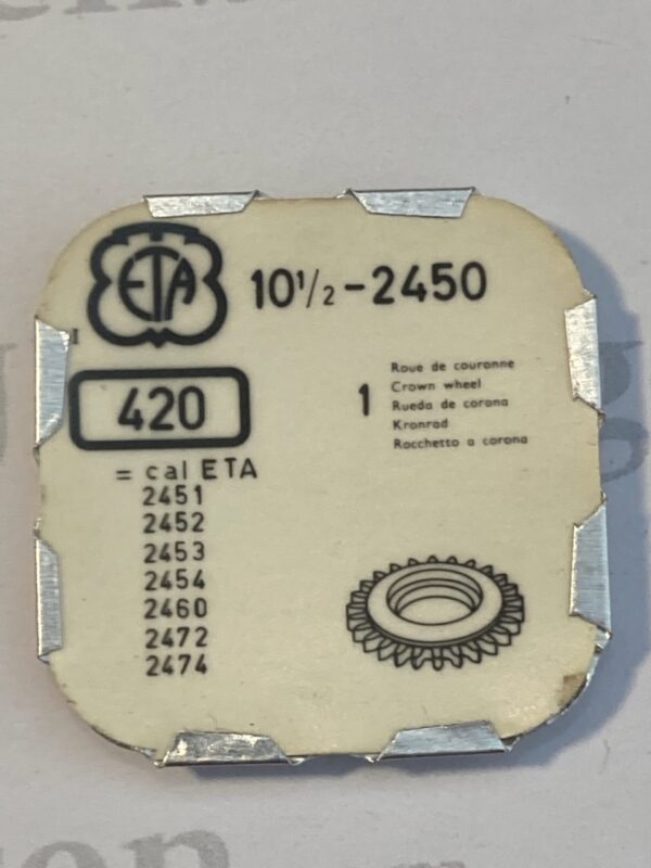 ETA Cal. 2450 part 420.