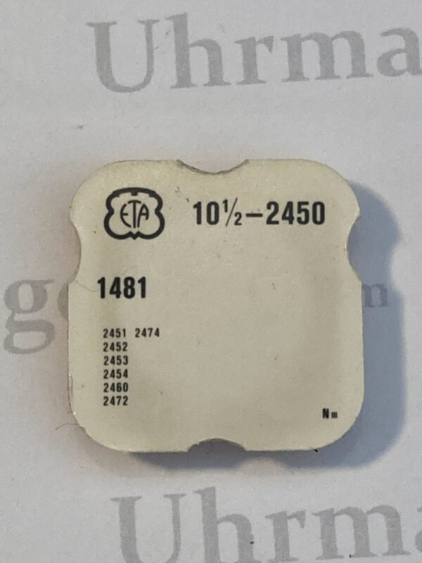 ETA Cal. 2450 part 1482.